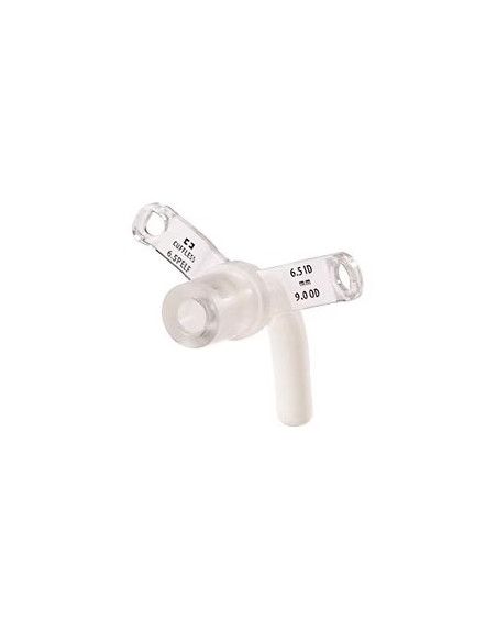 Cannula Shiley pediatrica non cuffiata.