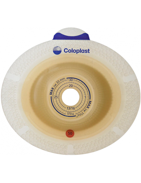 Sensura Click Convex Light XPro placca convessa per stomia 15-33mm flangia 50mm 5pz