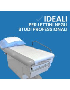 Lenzuolino medico monouso 60cm x 75m 6 rotoli 2