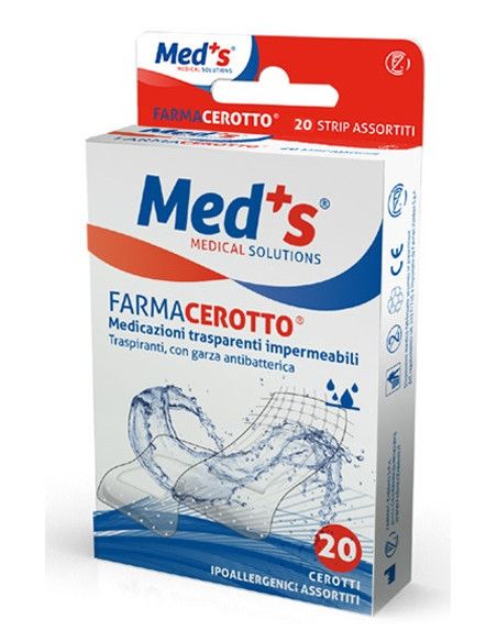 Med's Farmacerotto medicazioni trasparenti impermeabili 20pz