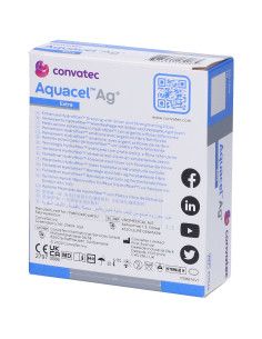 Aquacel Ag+ Extra  Medicazione con Ioni Argento  Potente Azione Antimicrobica  1 pezzo 2