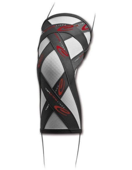 Tenortho Knee TO3111 ginocchiera elastica con taping integrato e fibra di carbonio Tenortho Knee TO3111 ginocchiera elastica con taping integrato e fibra di carbonio