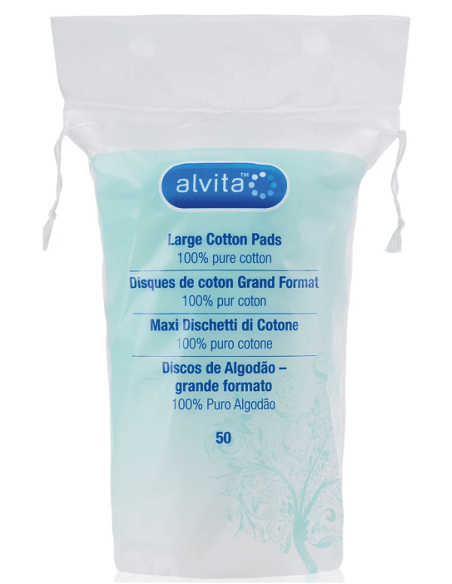 Alvita maxi dischetti in cotone 50pz