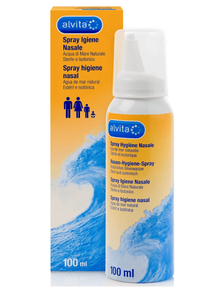 Alvita spray igiene nasale isotonico 100ml