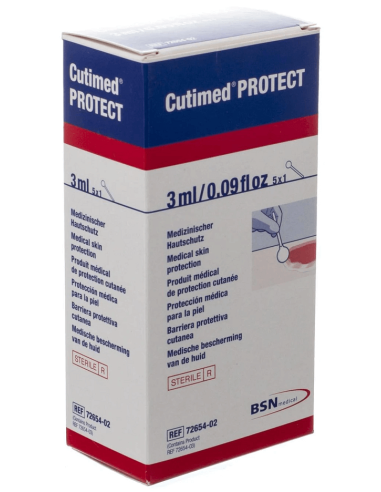 Cutimed Protect barriera protettiva cutanea applicatore schiuma 5pz