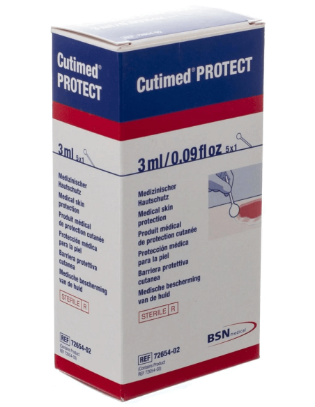 Cutimed Protect barriera protettiva cutanea applicatore schiuma 5pz