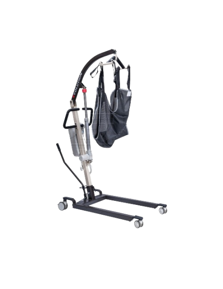 Sollevatore sollevamalati elettrico Evolution DeMarta con imbracatura con testiera