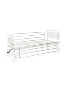 Sponde ribaltabili in acciaio verniciato bianco Moretti 2