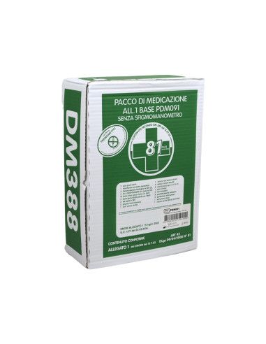 Pacco reintegro Allegato 1 per cassette Pronto Soccorso senza sfigmomanometro Gima 34189