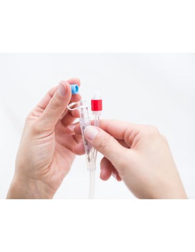 SupraCath catetere in silicone a punta aperta con palloncino 10pz