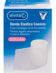 Alvita benda elastica coesiva 6cm x 4m