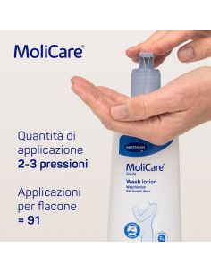 MoliCare Skin Detergente liquido con olio di mandorle 500ml 2