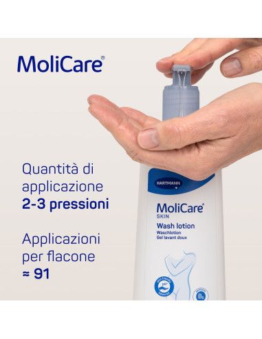 MoliCare Skin Detergente liquido con olio di mandorle 500ml