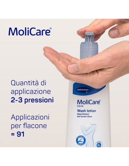 MoliCare Skin Detergente liquido con olio di mandorle 500ml