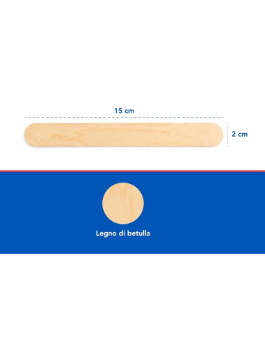 DOC Abbassalingua in legno monouso sterili 100pz