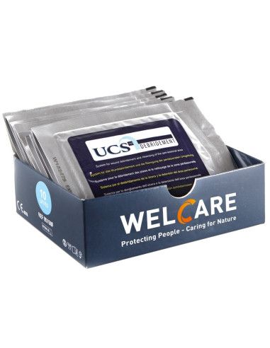 Ucs Debridement garza sterile per lo sbrigliamento della ferita 1pz