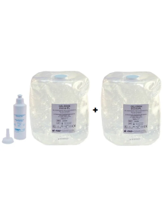 Gel liquido trasparente per ultrasuoni e luce pulsata in flacone 10 LT 2