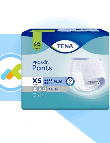 Tena Pants Plus | Mutandine Assorbenti Monouso | Alta Assorbenza | 14 Pezzi