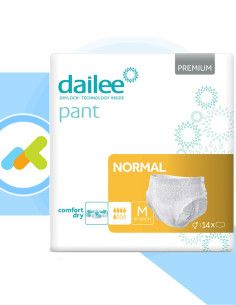 Dailee Pants Normal | Mutandine Assorbenti | Pannoloni per Anziani | 14 pezzi 2