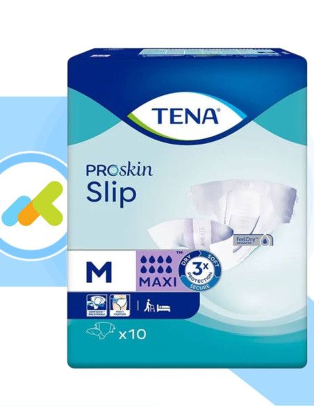 Tena Slip Maxi  Pannoloni a Mutandina  Assorbenza Massima  10 pezzi