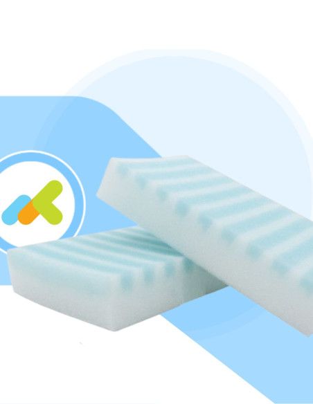 Spugna presaponata monouso in schiuma poliuretano 50pz Spugna presaponata monouso in schiuma poliuretano 50pz