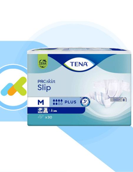 Tena Slip Plus | Pannoloni a Mutandina | Protezione Elevata | 30 pezzi