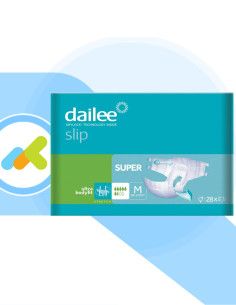 Dailee Slip Super | Pannolone a Mutandina | Protezione Massima | 28 pezzi 2