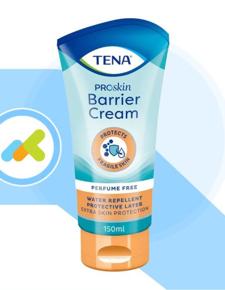 TENA Barrier Cream | Crema Lenitiva per Pelli Irritate | 150ml TENA Barrier Cream | Crema Lenitiva per Pelli Irritate | 150ml