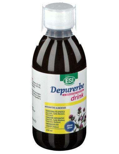 Esi Depurerbe Forte Drink | Favorisce la Funzione Depurativa ed Epatica | 500ml