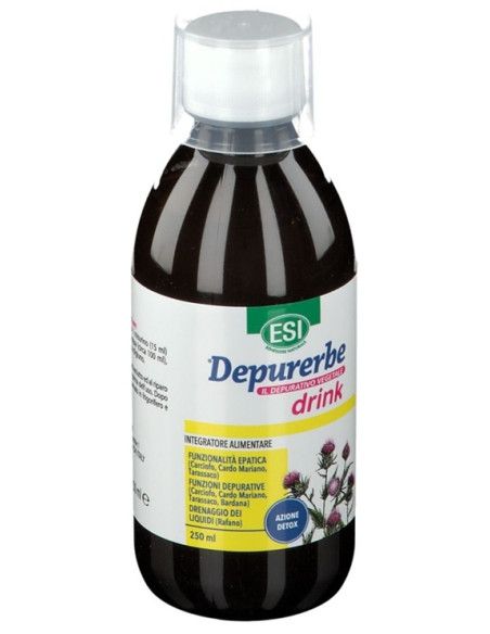Esi Depurerbe Forte Drink | Favorisce la Funzione Depurativa ed Epatica | 500ml