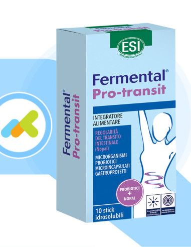 ESI Fermental Pro-Transit  Integratore per Regolarità Transito Intestinale  10 stick