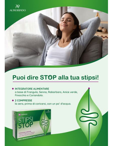 Stipsi Stop  Integratore con Erbe Officinali  per Benessere e Regolarità Intestinale  45 compresse Stipsi Stop  Integratore con Erbe Officinali  per Benessere e Regolarità Intestinale  45 compresse