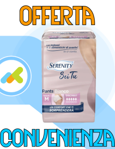Mutandine Assorbenti | Serenity Pants Sei Tu Discreet | 12 pezzi 2