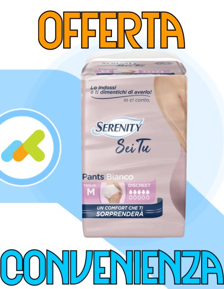 Mutandine Assorbenti | Serenity Pants Sei Tu Discreet | 12 pezzi