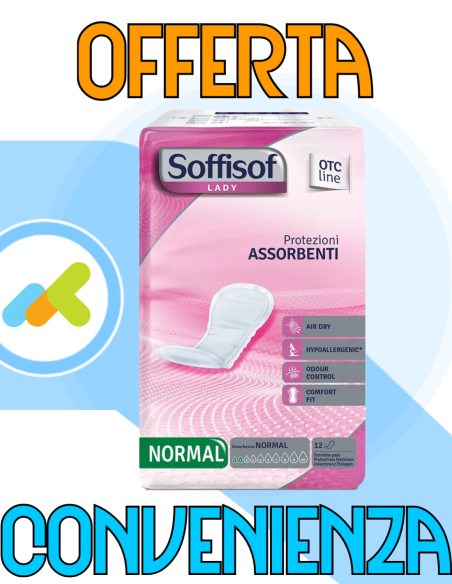 Soffisof Lady Normal | Assorbenti Femminili | 12 pezzi