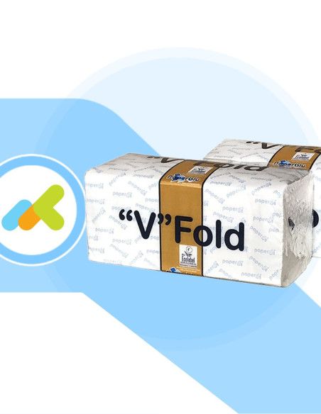Paperdì V-Fold | Asciugamani Piegato a V | Pura Cellulosa Morbida e Resistente | 210 pezzi Paperdì V-Fold | Asciugamani Piegato a V | Pura Cellulosa Morbida e Resistente | 210 pezzi