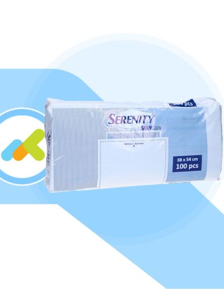 Serenity Bavagli Monouso  Assorbenti con Tasca Raccogli Briciole  100 pezzi Serenity Bavagli Monouso  Assorbenti con Tasca Raccogli Briciole  100 pezzi