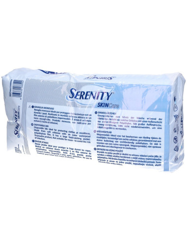 Serenity Bavagli Monouso | Assorbenti con Tasca Raccogli Briciole | 100 pezzi