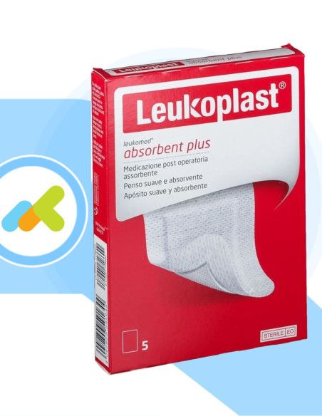 Leukomed Adsorbent Plus | Medicazione Post Operatoria Assorbente | 5 pezzi Leukomed Adsorbent Plus | Medicazione Post Operatoria Assorbente | 5 pezzi