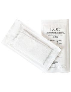 DOC Compresse di Garza Sterili | Assorbenti in Puro Cotone Idrofilo 2