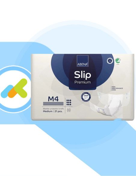 Abena Slip Premium M | Pannolone a Mutandina | Protezione Ottimale dalle Perdite