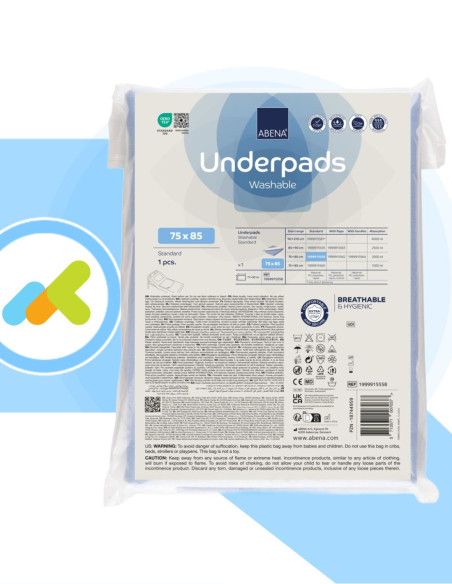 Abena Traversa Letto Riutilizzabile 75x85  Lavabile e Traspirante per Incontinenza Abena Traversa Letto Riutilizzabile 75x85  Lavabile e Traspirante per Incontinenza