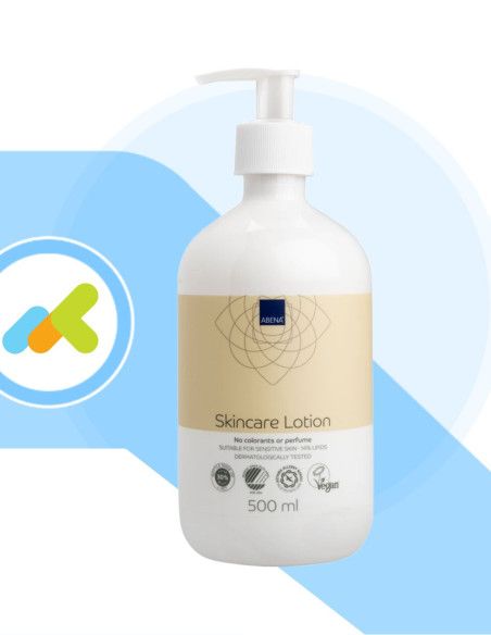 Abena Skincare Lotion | Crema Idratante per Pelli Secche | Adatta per Tutto il Corpo | 500ml