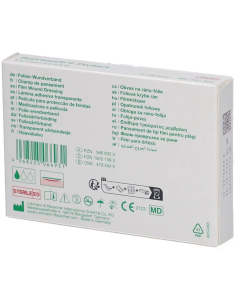 Suprasorb F Protect 5x7 | Medicazione in Film Sterile | Per Ferite Acute e Croniche | 100 pezzi 2