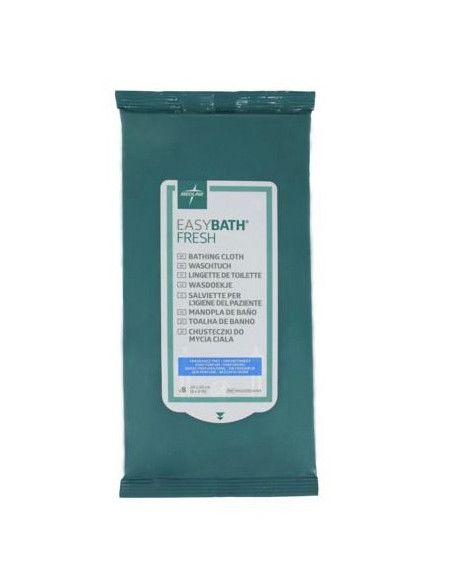 Panni Detergenti EasyBath® Fresh per l’Igiene del Paziente cf 8 pz Panni Detergenti EasyBath® Fresh per l’Igiene del Paziente cf 8 pz