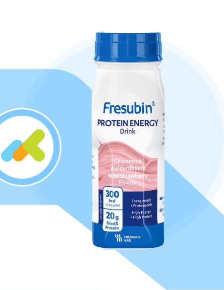 Fresubin Protein Energy Drink | Integratore Iperproteico e Ipercalorico | Per Casi di Malnutrizione | 4x200ml Fresubin Protein Energy Drink | Integratore Iperproteico e Ipercalorico | Per Casi di Malnutrizione | 4x200ml