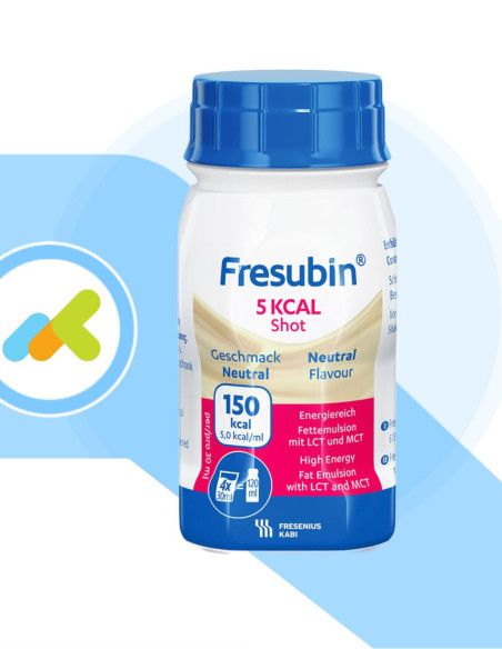 Fresubin 5kcal Shot Neutral  Integratore Lipidico ad Elevata Densità Calorica  4x120ml Fresubin 5kcal Shot Neutral  Integratore Lipidico ad Elevata Densità Calorica  4x120ml