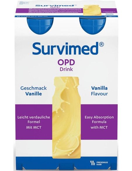 Fresubin Survimed OPD Drink | Elevato Contenuto Calorico | 4x200ml