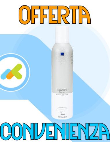 Abena Schiuma Detergente | Delicata Per Pelli Sensibili | Per Igiene Quotidiana | 400 Ml