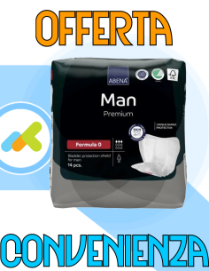 Abena Man Premium Formula 0 | Assorbenti Uomo | 14 pezzi 2